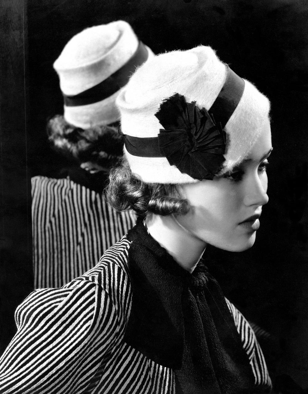 Jeune fille au chapeau-annee-30-edwardsteichen-jerome-barrier-inspirations